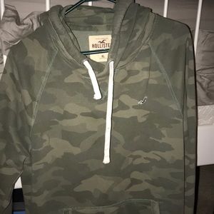 Camo Hollister Hoodie